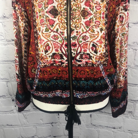 NWOT SANS SOUCI Floral Jacket Sz Small - Picture 3 of 7